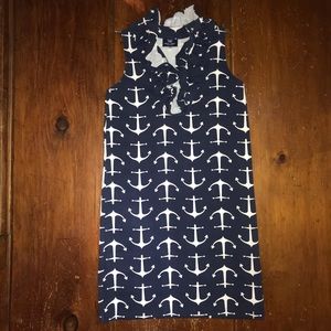 sailor-sailor Chrissy nautical anchor dress